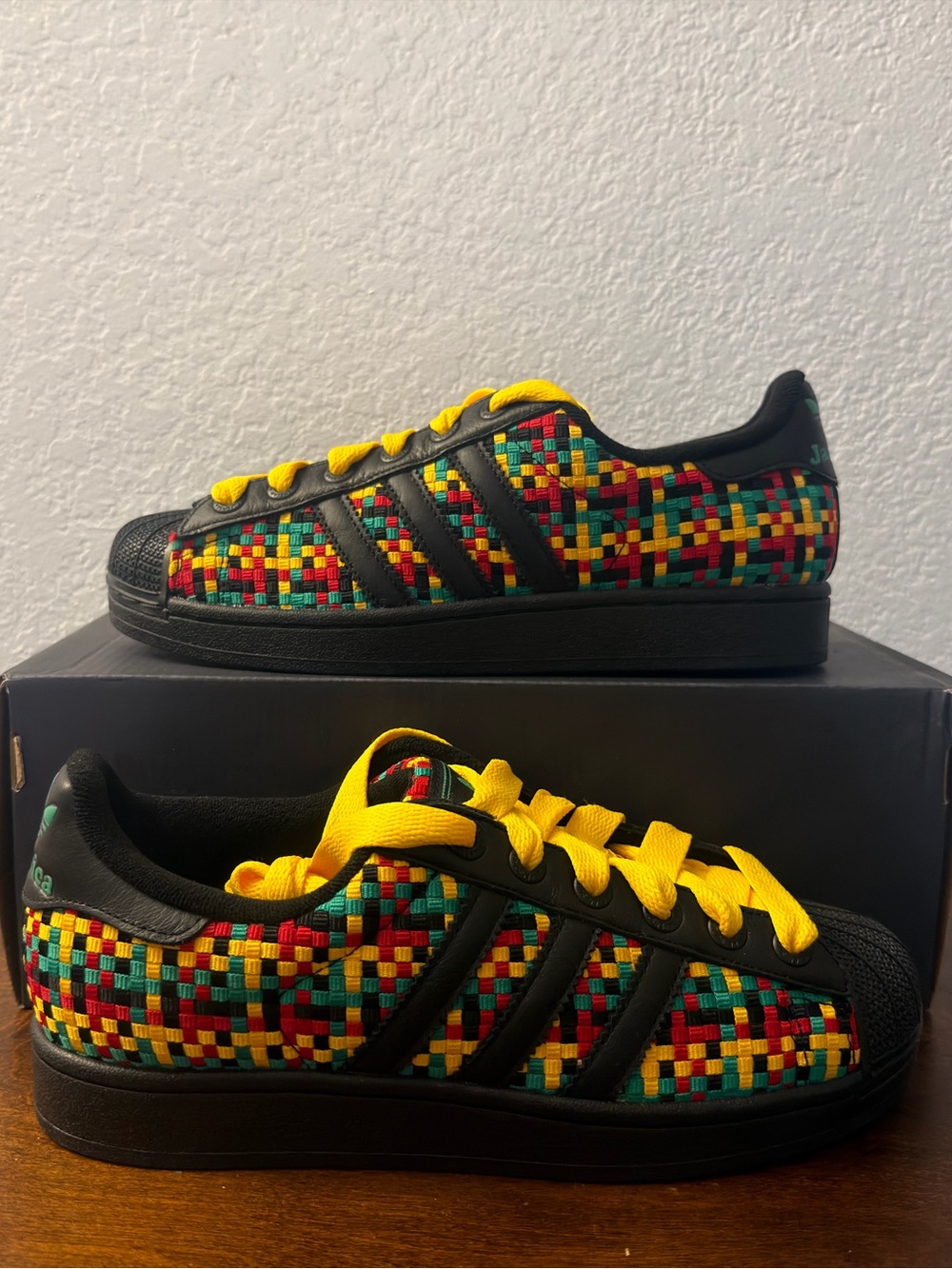 Adidas Superstar II x Bob Marley 'Jamaica' IH9785 Size 7